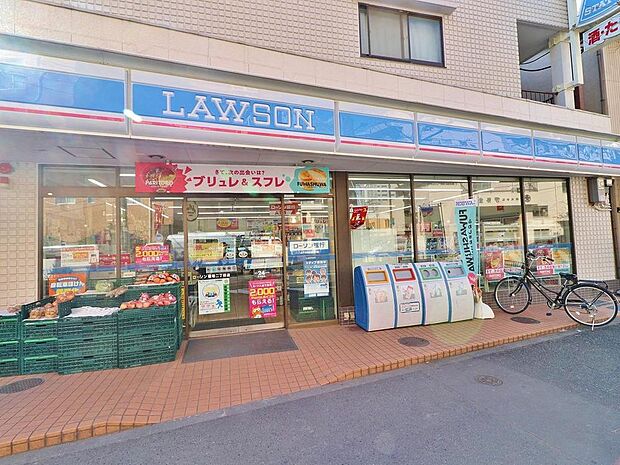 ローソン橋場2丁目店まで約368m。「マチのほっとステーション」をコーポレートメッセージとし、圧倒的な美味しさ・人への優しさ・地球（マチ）への優しさの3つを約束します。