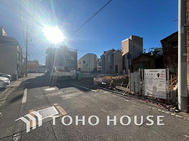 「前面道路」南東6ｍ公道