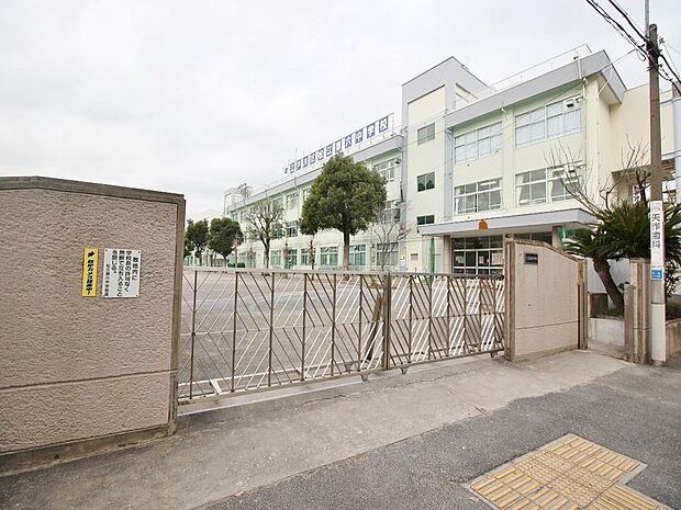 松江第六中学校まで約288m。