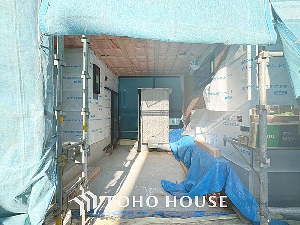 「カースペース」駐車スペースがあるので、お子様の自転車やバイク置き場にするスペースとしてもご利用いただけます。