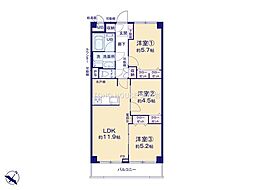 間取図画像 3LDK