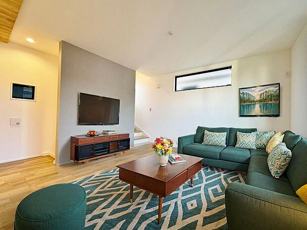 「リビングダイニング」(画像内の家電・家具等はCGです。本物件には付帯されません)