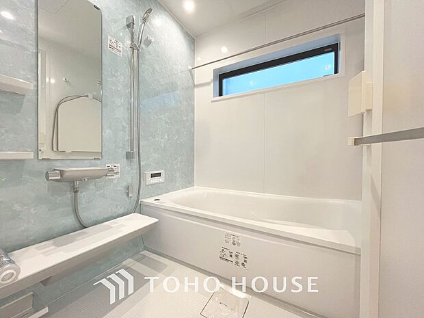 「一日の疲れをリフレッシュ。快適バスルーム。」癒しの空間バスルームです。天気に左右されずに洗濯物を乾かせる、浴室乾燥機・オートバス機能付きです。