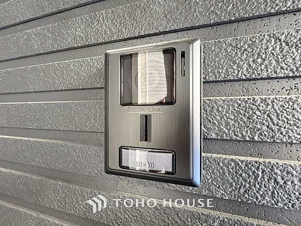 「モニター付きインターホン」