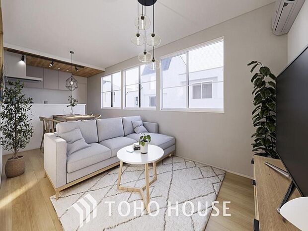 「インテリア映えする内装。(完成予想図)」落ち着いたカラーコーディネートの室内。インテリアやファブリックで、オーナー様好みのテイストデザインを取り入れて頂けます。