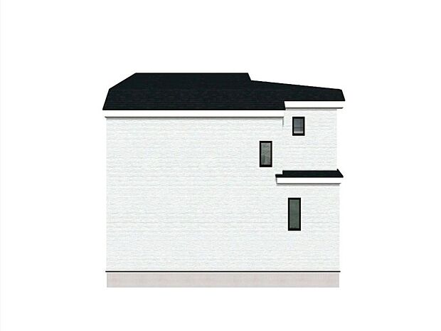 「外観（パース）」チュラルな色使いとスタイリッシュなフォルムで存在感を漂わせる街並み。都会的な外観と、雰囲気のある街並みがマッチし、新生活の情景を生み出します。