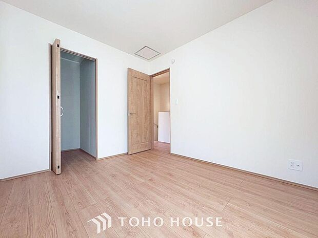 「全居室が洋室。」全室床は掃除のしやすい清潔感のあるフローリング仕上げです。