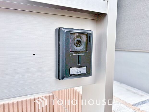 「モニター付きインターホン」