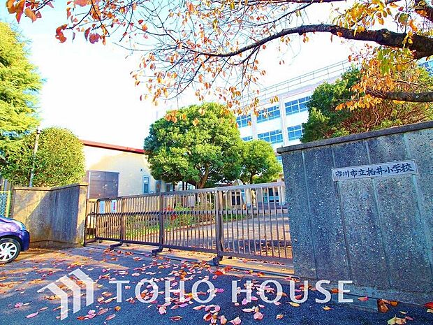 市川市立柏井小学校まで約1059m。