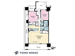 間取図画像 2SLDK