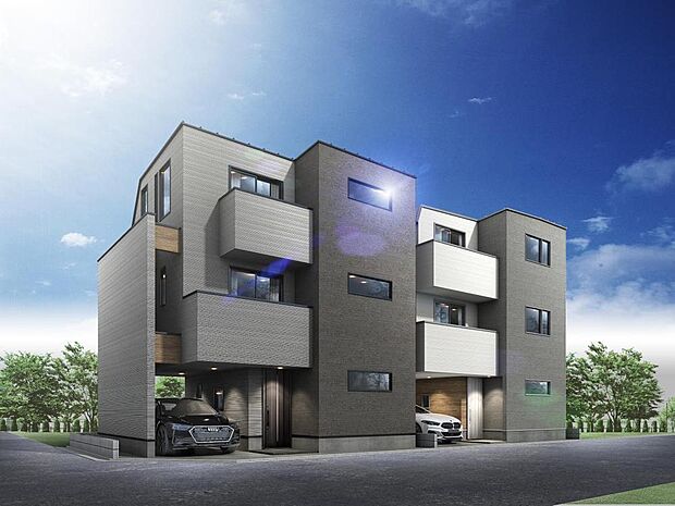 「完成予想図」ただ「 住む 」だけじゃない。 気持ち良く住んで欲しい気持ちをこめて・・・。 お家の事、街の事、お金の事、 何でも相談して下さい。