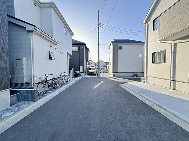 前面道路 開発道路5m