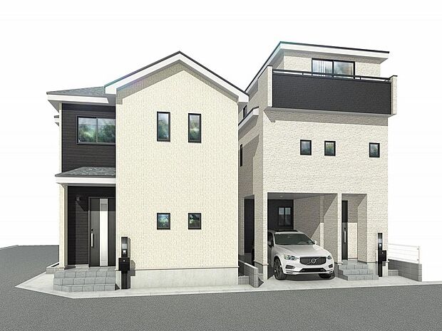 「〜3階建て3SLDK〜(パース)」建物面積110平米のゆとりある3SLDKプラン。生活を彩る設備が充実。広々16帖のLDKには、ご家族皆様の笑顔が溢れます。