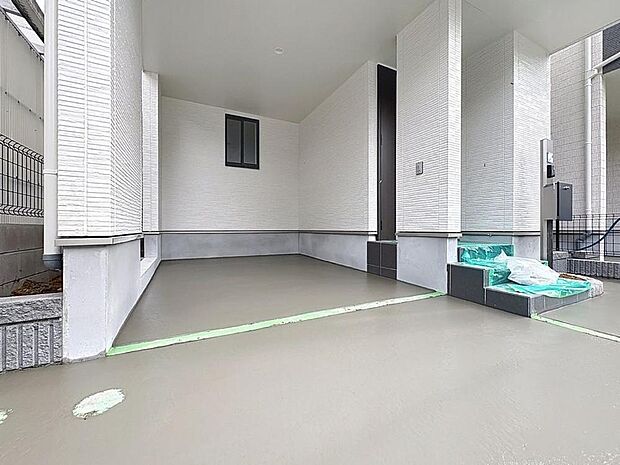 「ビルトインガレージ」車を風雨からしっかりと守ってくれるビルトインガレージです。