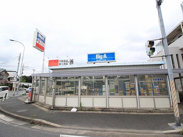 ビックエー 八ヶ崎店まで約765m。