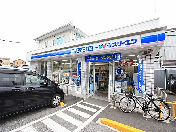 ローソン LTF松戸市八ヶ崎まで約915m。