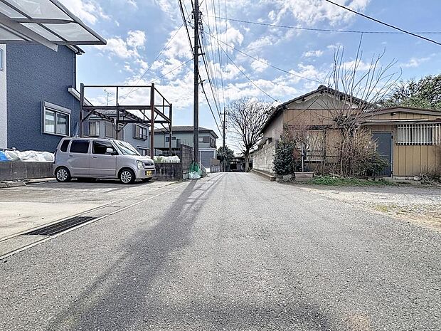 「前面道路」環境は現地で体感していただくのが一番でしょう。ご興味のある方はぜひご連絡ください。