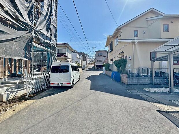 「前面道路」西側6m公道