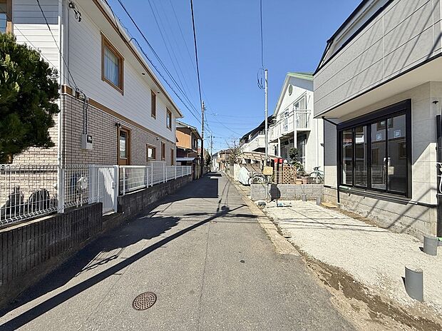 「前面道路含む現地」