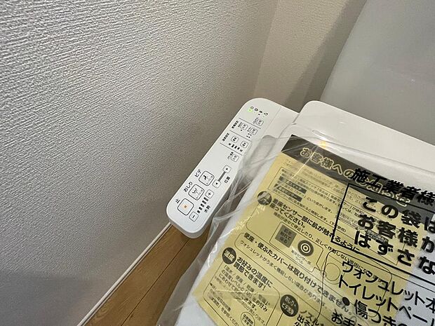 温水によって洗浄する機能を持った便座ノズルの形で便器と一体化し、さらに電気制御式としたもの。