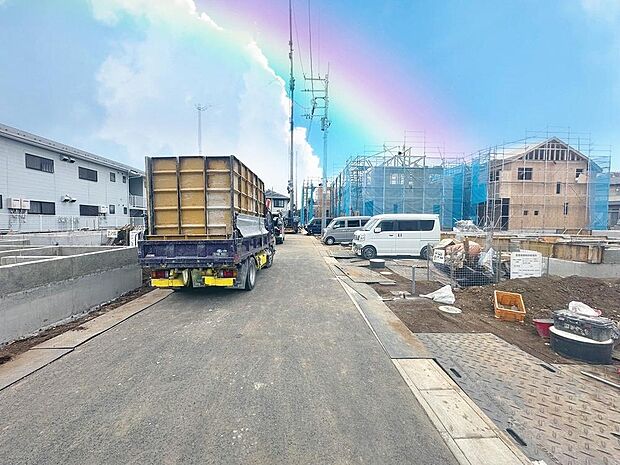 「前面道路」南西4.5m