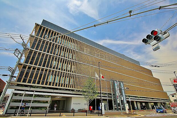 市川市役所仮本庁舎 1541m