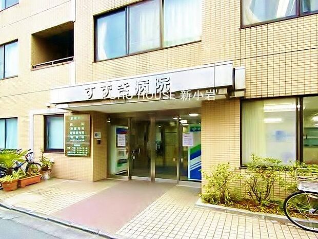 すずき病院まで約866m。