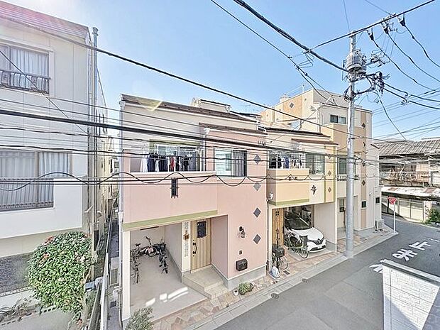 「眺望」心地よい風を感じながら、青空を眺め一息つくことのできる住空間です。