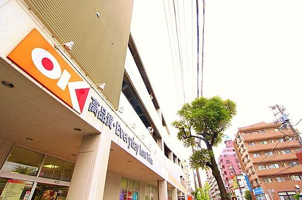 オーケー 一ツ家店まで約541m