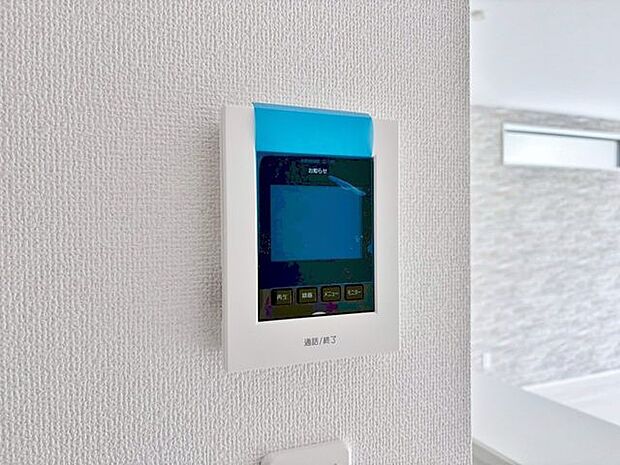 「TVモニター付きインターホン」