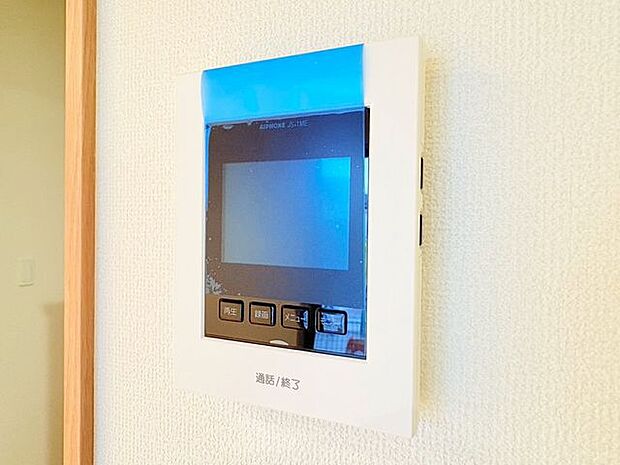 「TVモニター付きインターホン」