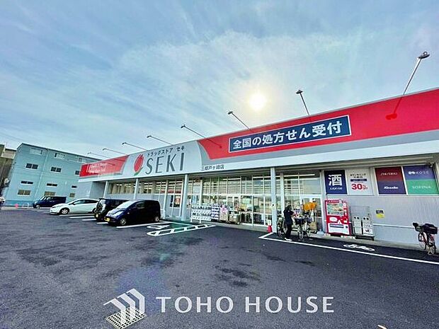 ドラッグストアセキ三郷戸ヶ崎店 ドラックストアセキ三郷戸ヶ崎店 950m