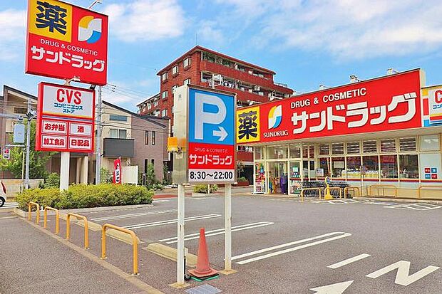 サンドラッグ南篠崎店まで約317m。