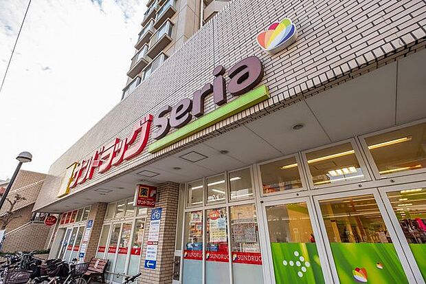 セリア東砂店　378ｍ