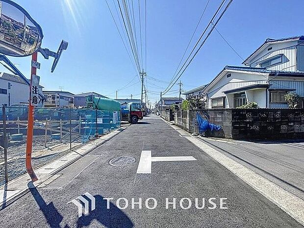 「前面道路」前面道路：西5ｍ公道