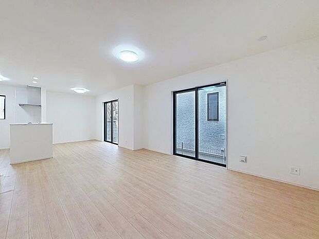 「家事ラクプランの間取り」1階、リビング階に水回りが集結していることで家事導線も確保され、~暮らしやすい~の実現が叶うお家です。