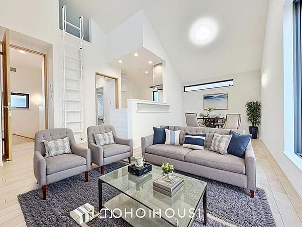 「家事楽プランの間取り。」(画像内の家電・家具等はCGです。本物件には付帯されません。)