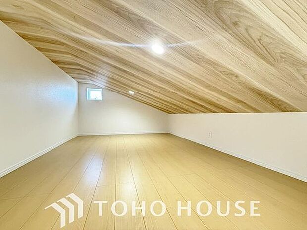 「ロフト」ロフトは、収納ライブラリとしては勿論、防災備蓄など備えの為にも活用頂くことができます。