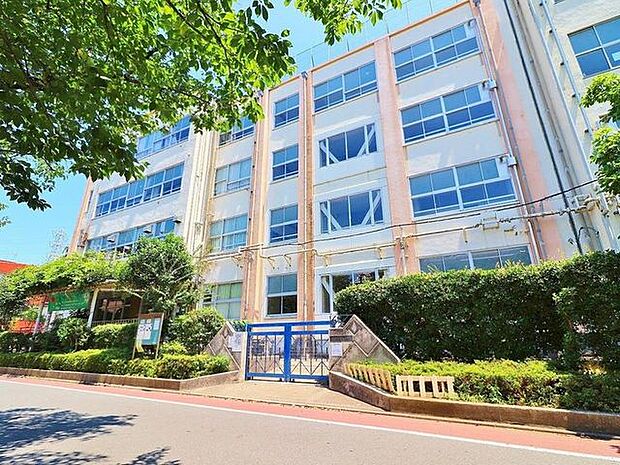 東綾瀬中学校まで約439m。