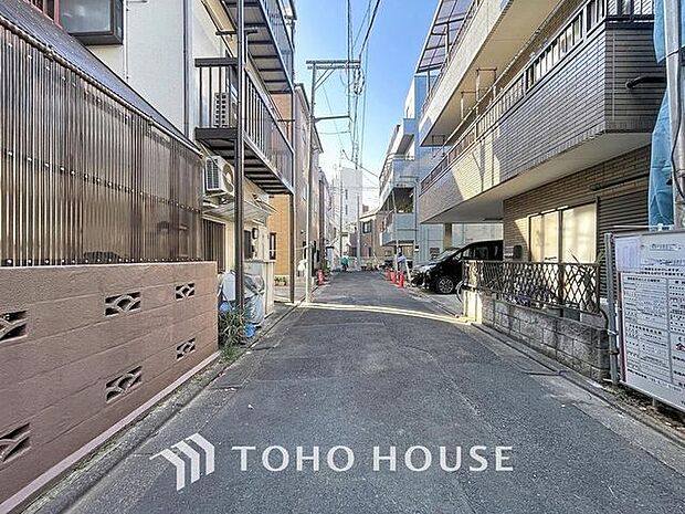 「前面道路含む現地」