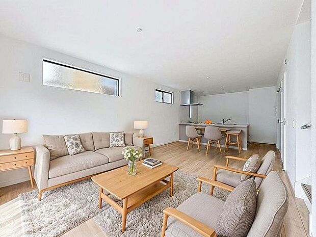 リビングダイニング（画像内の家電・家具等はCGです。本物件には付帯されません。）