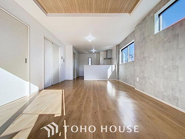 天井を採用。」毎日過ごす場所だからこそ、飽きのこないデザインが大事。本当に欲しい「寛げる空間」を実感して頂けます。