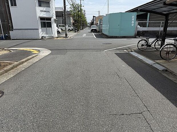 前面道路