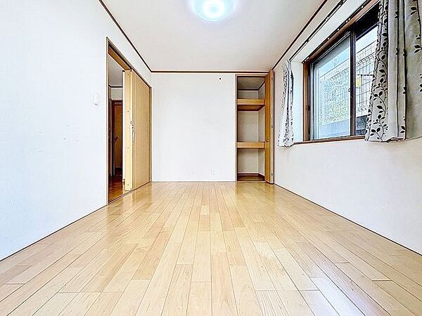 「収納のある居室」全ての居室にクローゼットを完備しております。