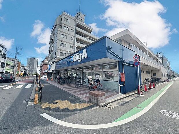 徒歩4分ビッグ・エー葛飾南水元店 300m
