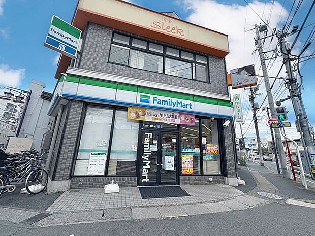 徒歩10分ファミリーマート 下総中山駅北口店 750m