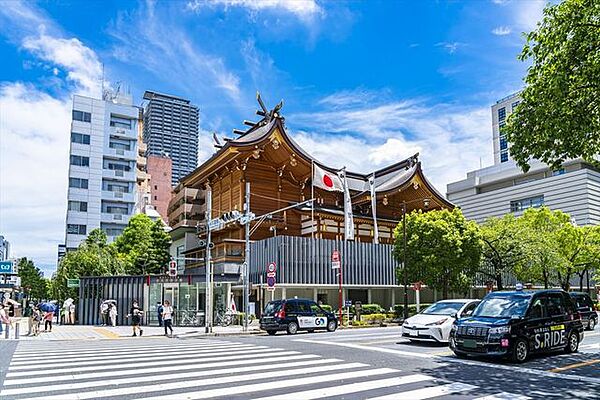 徒歩2分。水天宮 130m