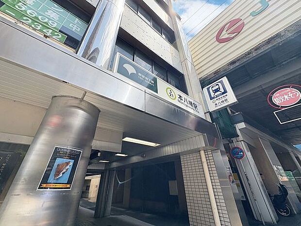 徒歩22分都営新宿線本八幡駅 1700m