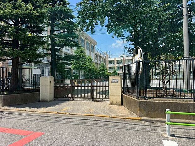 徒歩4分。葛飾区立西亀有小学校 320m
