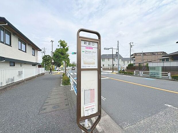 バス停 520m